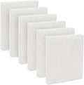 HFT600 6 Pack Humidifier Wicking Filter T Replcement Compatible with Honeywell HEV615 HEV620 Humidifier, Compared to Part HFT600T HFT600PDQ Wicking Filter, White by LBLVBNEWDFilter
