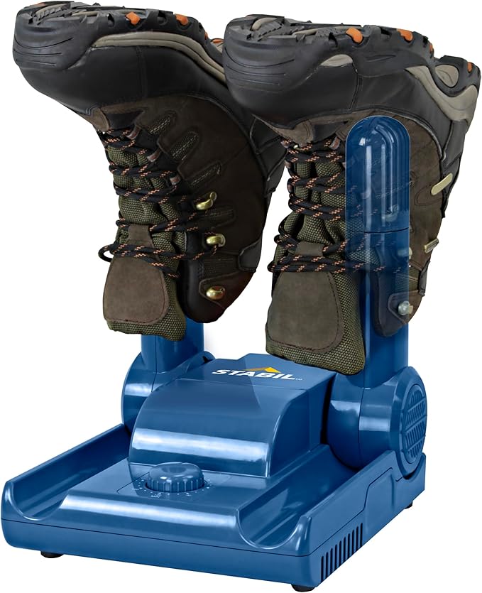 DRYGUY Stabil Dryer for Boots, Shoes, & Gloves with Articulating Ports, Blue - Image 3