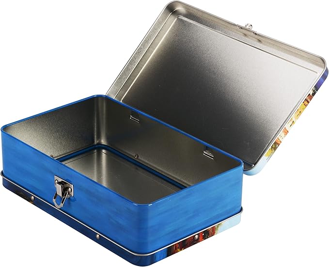 DAHO Metal Storage Box with Hinge for Office, School, Home, Makeup, Arts & Crafts and Accessories (Europe) - Image 4