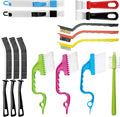 14Pcs Crevice Gap Cleaning Brush,Door Window Track Groove Corner Crevice Cleaning Brushes for Cleaning Window Grooves, Bathroom, Toilet Corner, Kitchen, Faucet, Sink, Keyboards(14PCS) by plantasartificialesdecorativ