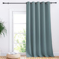 NICETOWN Window Blackout Curtain Panel for Living Room, Greyish Blue, 1 Panel, 70 x 95 inch, Thermal Insulated Blackout Drape/Drapery for Loft, Guestroom by NICETOWN