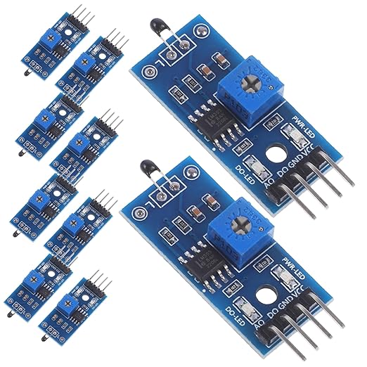 DOITOOL 20pcs Pin Thermosensitive Relay Modules Photoresistor Module Detection Switch for Car Sensor - Image 6