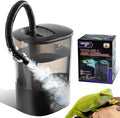 WACOOL Reptile Fogger Mister 4L No-Leak Top-Fill Water Humidifier - Digital Timer Terrarium Fogger with Adjustable Fog Volume and Silent Operation for Snake/Gecko/Gecko Tanks by WACOOLTERRA
