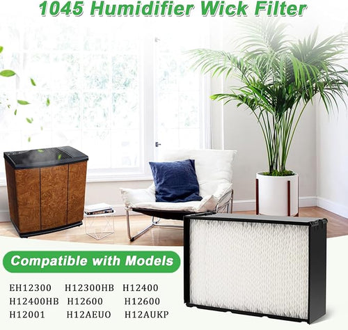 1045 Super Wick Humidifier Filter Replacement Compatible with 1045 Air-care Essick Humidifier Model H12300/H12300HB/H12400/H12400HB/H12600/H12600/H12001/H12AEUO/H12AUKP (1) - Image 2