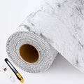 Shelf Liners for Kitchen Cabinets Non-Adhesive, Non-Slip Thickened Shelf Paper Waterproof Washable for Drawer Dresser Pantry Shelve Bathroom Protector Liner by Fzzcvo
