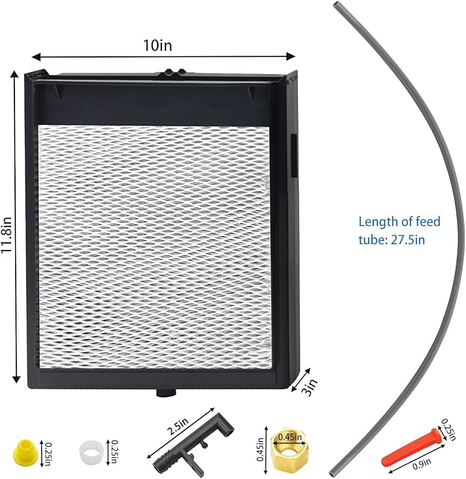 4793 Humidifier Filter for AprilAire Whole-House Humidifier550, 550A, 558. Water Panel Model No. 10 Humidifier,Humidifier Parts & Accessories Maintenance Kit. - Image 2