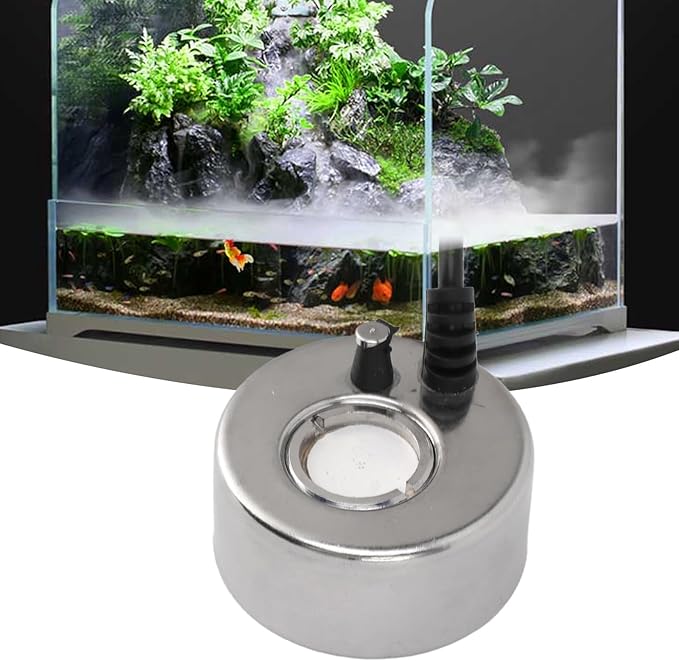 Mist Maker, DC 12V Interface Indoor Fountain Mister Foggers Fountain Landscape Atomizer Humidifier Fog Making Machine for Rockery Fishtank Birdbath Decor - Image 6