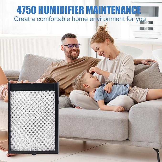4750 Humidifier Filter Replacement for AprilAire Humidifiers 700, 700A, 700M, 760, 760A, 768,Whole Home Humidifier Filter Water Panel Model No. 35 Humidifier Maintenance Kit - Image 5