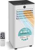 SereneLife 8,000 BTU Portable Air Conditioner and Heater, Small AC with Dehumidifier and Fan, Mini AC Unit with 350 Sq. Ft. Coverage, Includes Remote Control and Window Mount Kit by SereneLife