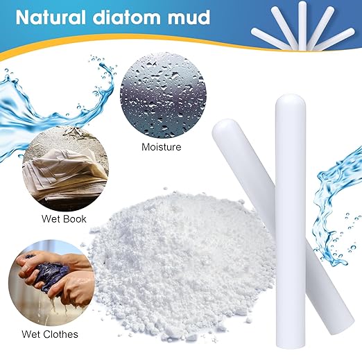 NUHUi 10 Pcs Large Drying Sticks Dry Desiccant Dehumidifier Rod Dryer Stick Reusable Desiccants Absorb Liquid Easily Keeps Toys Dry Gift - Image 5