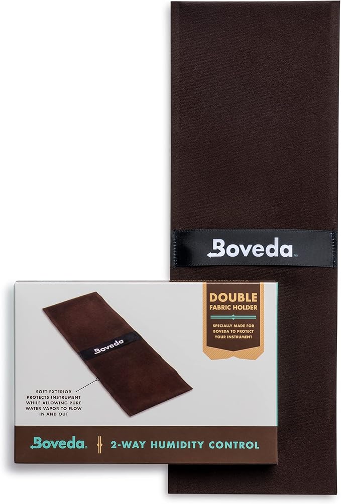 Boveda Double-Sleeve Fabric Holder for 49% RH | 2-Way Humidity Control for Large Instruments by Boveda