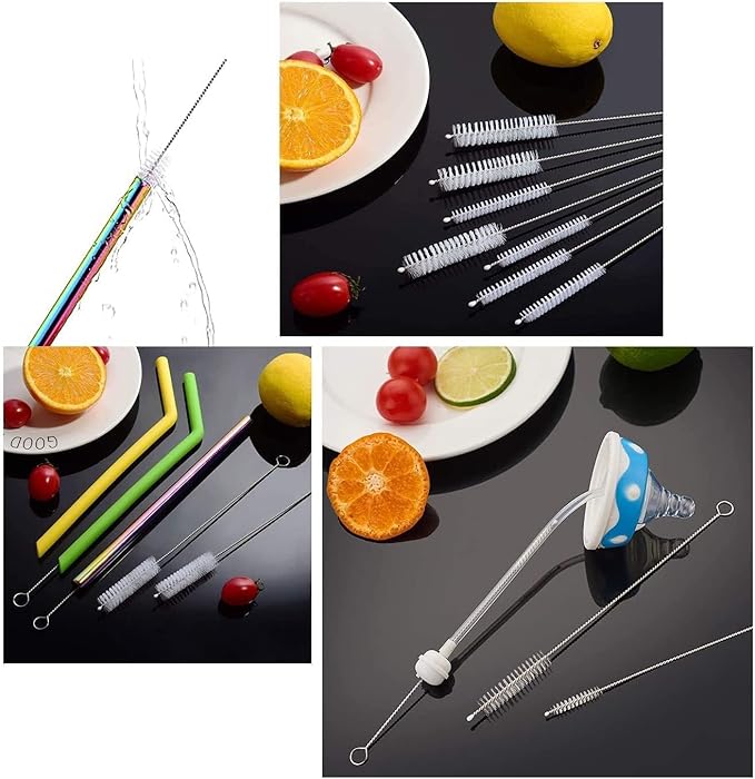 9 Pack Bottle Cleaning Brush Set, Long Handle Bottle Cleaner Brush, Deep Cleaning Handle Brush Kit for Narrow Neck Bottles, Water Bottles, Straws, Tumblers, Wine Decanters, Flask - Image 8