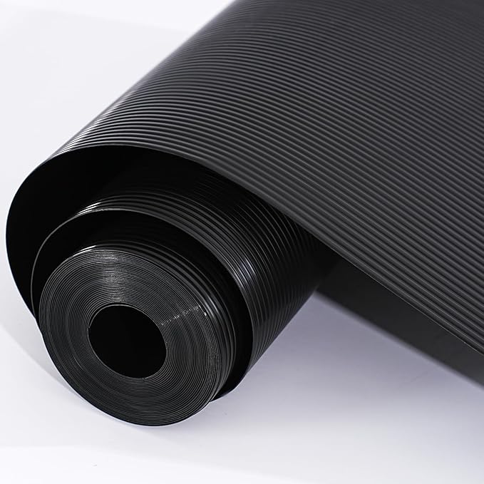 Shelf and Drawer Liner for Kitchen Cabinet, Non-Adhesive 24in x 120in Waterproof Durable Thickened EVA Material Easy-to-Cut Contact Paper Non Slip Mat for Refrigerator, Cupboard, Dresser by Unknown