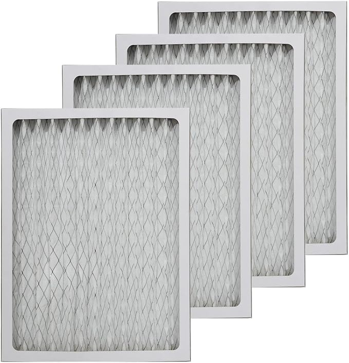 PUREBURG Replacement Filter Compatible with Honeywell TrueDRY DR90, DR90A2000, DR120 Dehumidifier, Replace Part 50070171-002,4-Pack 17.5 x 13.5 x 1.55 MERV11 by PUREBURG-PureYourBreath