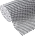 Shelf Drawer Liner Non-Adhesive with Non Slip Durable Strong Clean Size 17.7 Inches X 10 Feet Drawers, Shelves, Cabinets, Storage for Kitchen and Desks, Light Gray by Iwtmm