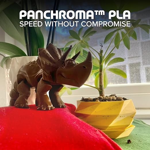 Panchroma PLA Brown 3D Printer Filament, 1.75mm, 1kg Spool, Easy to Print, High Speed Printing, Tangle Free, AMS Compatible, Perfect for Toys, Decor, Miniatures, Models & Cosplay - Image 2