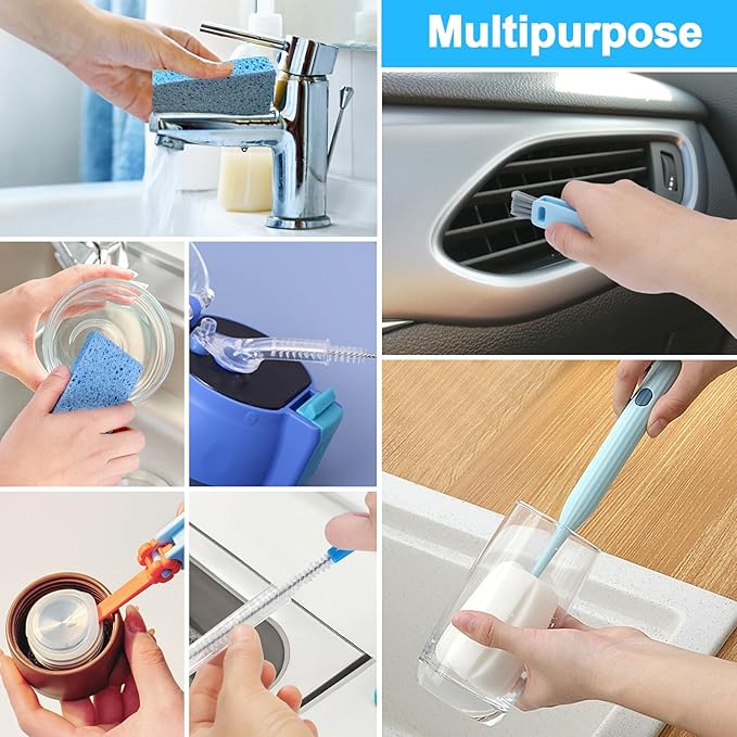 XANGNIER Ice Cream Maker Machine Cleaning Brush Kits,6 Pcs Icecream Maker Cleaner Brush Tools Accessories - Image 5