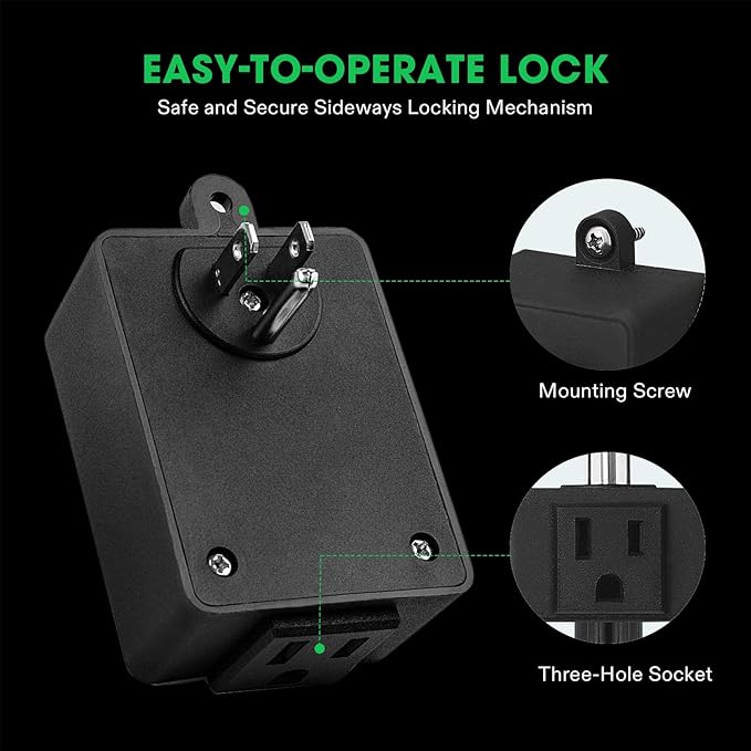 VIVOSUN Variable Speed Controller Cordless Vent Blower Speed Adjuster for Inline Duct Exhaust Fan - Image 3