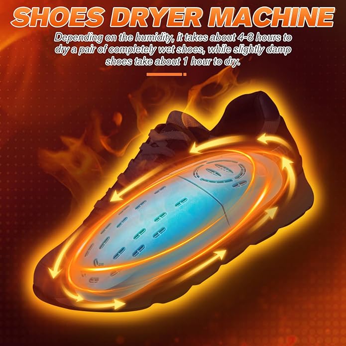 Shoe Dryers Portable, Boot Dryer, Telescopic Electric Shoe Warmer Machine for Sneaker Socks Gloves - Image 4