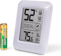 AcuRite Indoor Digital Thermometer & Hygrometer with Temperature and Humidity Gauge and Comfort Levels (01131M) , White by AcuRite
