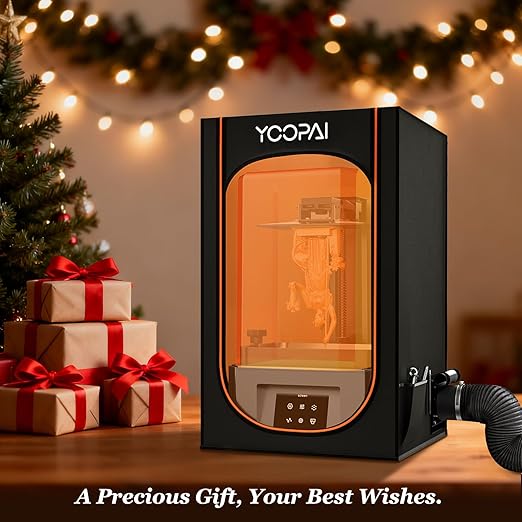 Multifunctional Resin 3D Printer Enclosure with Ventilation Filter, High Quality 3D Printer Vented Enclosure Tent Cover Eliminate Odors Compatible with Anycubic Elegoo Series LCD Resin UV 3D Printer - Image 5