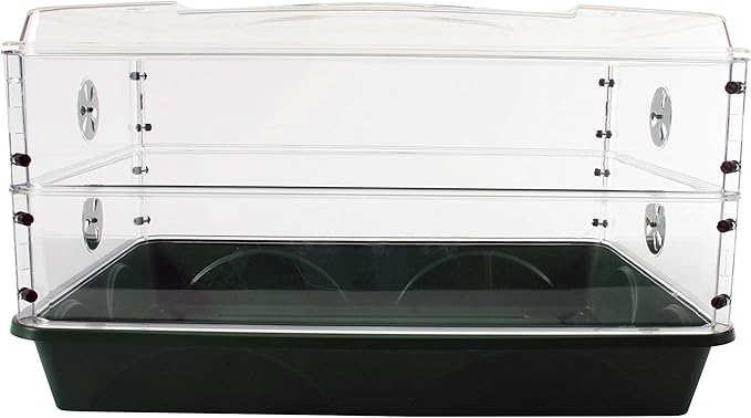 EarlyGrow 93807 Domed Propagator, 2 Height Extenders, Green - Image 4
