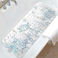 Sea Turtle Bathtub Mat Non Slip, Cute Baby Bath Mat for Tub Rubber Tub Mat, Kids Bath Mats for Bathroom Undersea Anti Slip Shower Mat with Suction and Drain Holes Machine Washable, 40″X16″ by Unknown