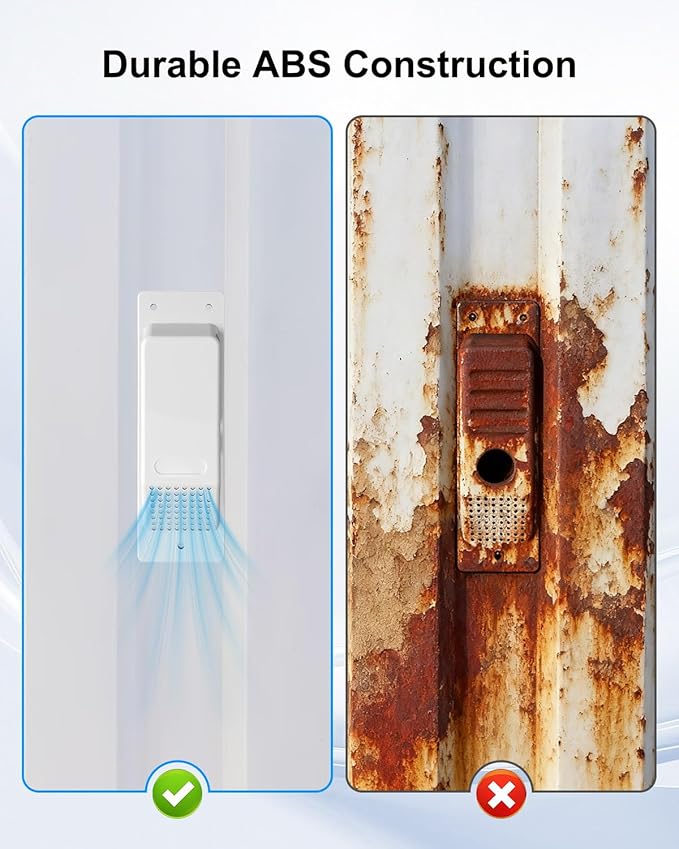 4Pcs Container Air Vent Kit – Heavy Duty Cross Flow Ventilation Cover with Seal Strip, ABS Plastic, Corrosion-Resistant Shipping Container Accessories, Easy Installation - Image 4