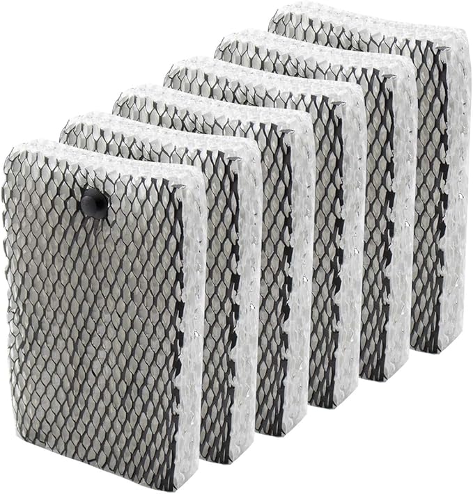 Funmit Humidifier Filter E Replacement Compatible with Holmes HWF100 Bionaire BWF100 Sunbeam SF235 Series, 6 Pack by Funmit