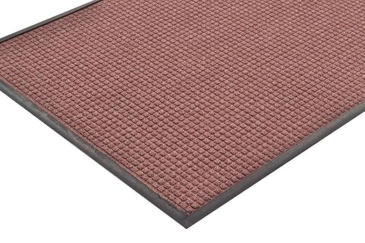 NoTrax 166 Guzzler™ Rubber-Backed Entrance Mat, for Home or Office 3' X 4' Burgundy - Image 4