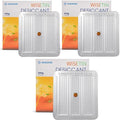 3 Packs 500 Gram Desiccant Canisters, Indicating & Rechargeable Gun Safe Dehumidifier, Portable Desiccant Canister, Silica Gel Moisture Absorber for Storage by Wisesorb
