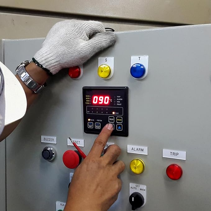MECCANIXITY STC-3028 10A DC 12V Digital LED Temperature Controller Intelligent Digital Display Temperature and Humidity Controller for Fridge Greenhouse - Image 5