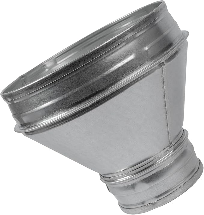 Vent Systems 6" Inch to 3" Inch Duct Reducer Adapter Connector Fitting Pipe Increaser Reducer Cone for HVAC Ventilation Systems, Exhausts and Grow Tents. (Galvanized Steel, 150 to 80 mm) - Image 8