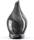 Porseme 150ml Essential Oil Diffuser Glass Color Changing Aroma Air Diffusers Aromatherapy Ultrasonic Cool Mist Humidifier 6 Running Hours Waterless Auto-Off for Sleeping Yoga Office Spa (Obsidian) by Porseme