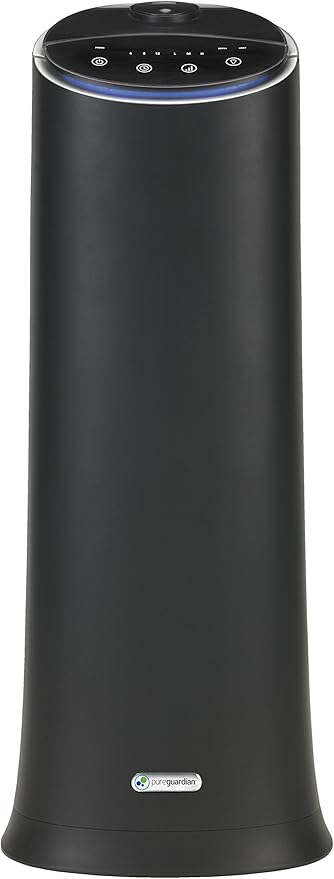 Pure Guardian Ultrasonic Cool Mist Humidifier, 100 Hour Run Time, 1.5 Gallon Tank, 440 Sq. Ft. Coverage, Medium Rooms, Quiet, Filter Free, Black, H3200BAR - Image 8