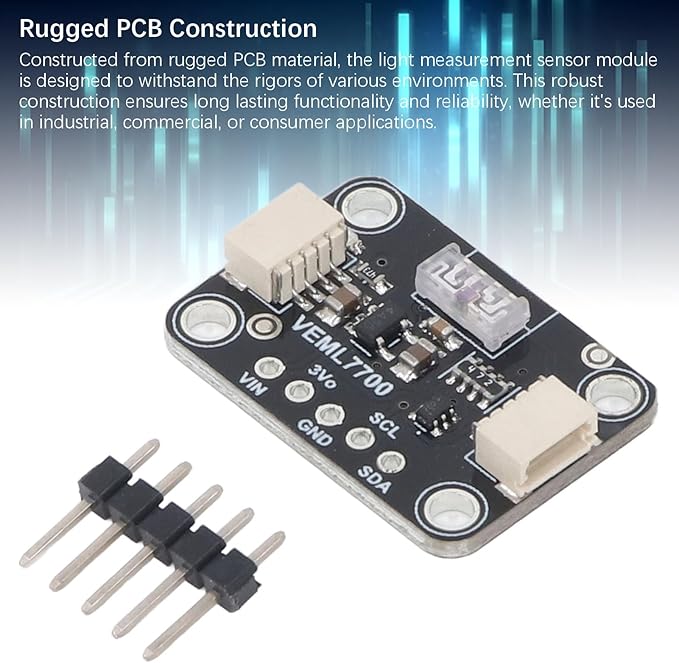 VEML7700 Light Measurement Sensor Module Digital Ambient Light Detection for Lighting Systems and Environmental Monitoring - Image 4