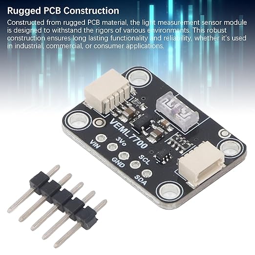VEML7700 Light Environment Sensor Module, Digital Ambient Light Sensor, 16 - Bit I2C IIC 0-120klx Light Measurement Sensor for Lighting Systems and Environmental Monitoring - Image 7