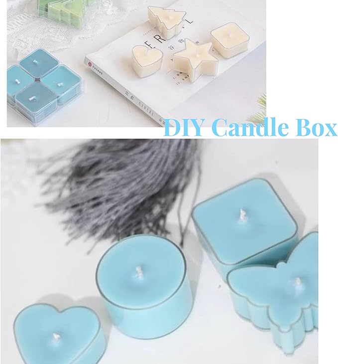 Small Acrylic Box Clear Display Box with Lid Jewelry Storage Organize Container Wedding Party Gift Boxes - Image 8