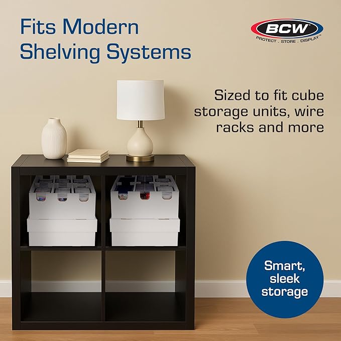 BCW 6-Cell Cargo Card Storage Box 3x2-2 Pack | Holds 2100 Cards | Fits Toploaders, Magnetics, and More - Image 6