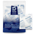 Dry & Dry [5 Pack] 50 Gram Premium Pure & Safe Silica Gel Packets Desiccant Dehumidifiers Silica Packets for Moisture- Rechargeable Fabric Moisture Absorbers by DryDry
