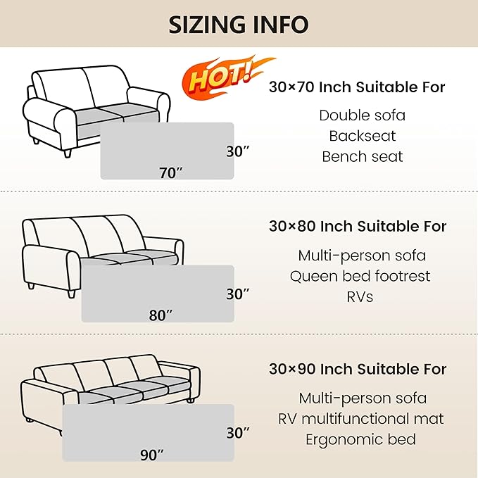 gogobunny 3X Stronger Waterproof Pet Blanket, Scratch Proof Furniture Protector for Dogs Cats, Reversible Cover 30x80 Inch, Dark Stone - Image 2