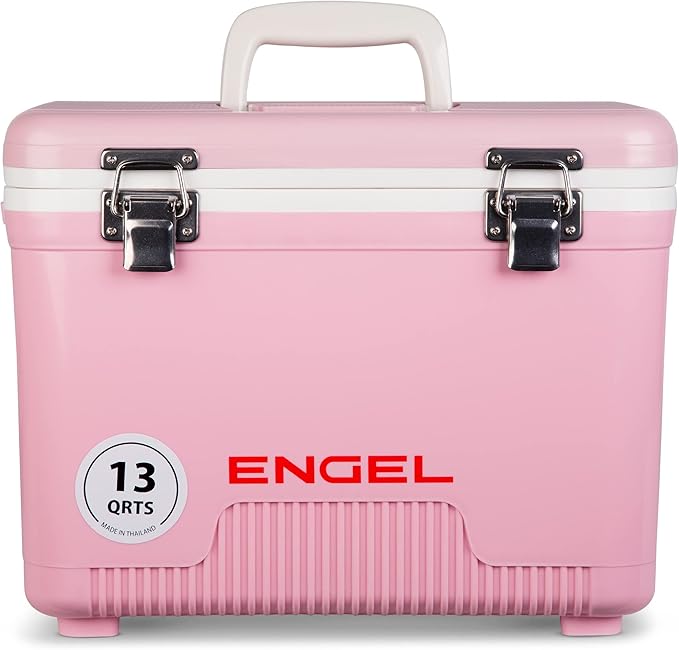 ENGEL 13qt Leak-Proof, Air Tight, Drybox Cooler and Small Hard Shell Lunchbox for Men and Women by ENGEL