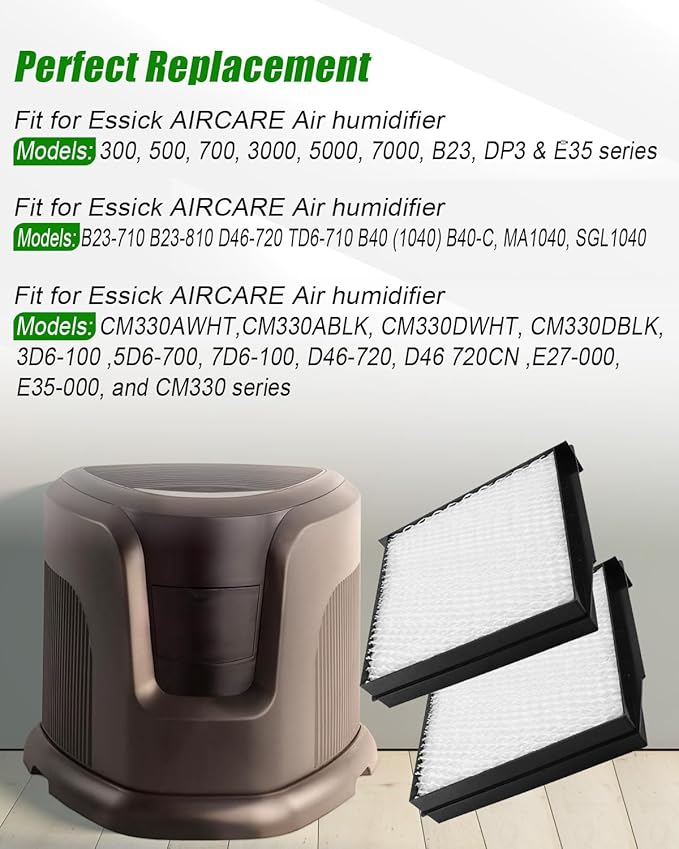 1040 Humidifier Wick Filter Fit for Essick Aircare Air Humidifier B23 B40 DP3 MoistAir MA-0300 MA-0350 MA-0500 - Image 6