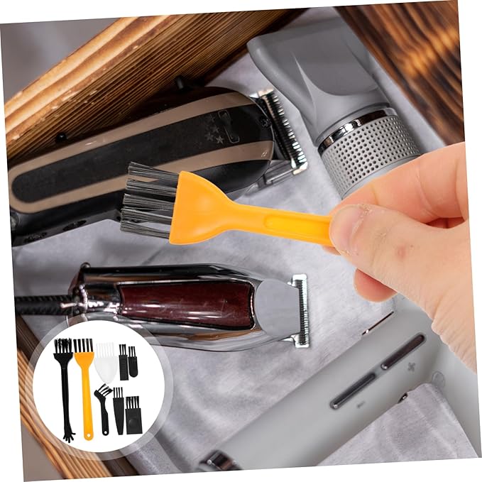 48pcs Electric Shaver Razor Cleaning Brush Cleaning Tool for Keyboard Gap Humidifier Trimmer Beard Hair Small Razor Brush Clipper Cleaner Replacement - Image 6