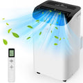 14000 BTU Portable Air Conditioners with Remote Control, 3-in-1 Free Standing Cooling AC Unit with Fan & Dehumidifier, Cools Room up to 700 sq.ft, Smart/Sleep Mode,3 Speed,Auto Swing,24H Timer by HUMHOLD