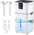 30L/7.93Gal Commercial Humidifier for Large Room 4200 sq ft, 3000mL/H Whole House Humidifiers with Supersized Cool Mist,Quiet Humidifiers for Bedroom, Home,Office, Plants, Warehouse by LRAZU
