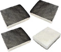 HQRP 4-Pack Humidifier Wick Filter Compatible with Bionaire C22, C33, W2, W2S, W6, W6H, W6S, W7, W9, W9H, W9S Humidifiers, Part 900 900CS 900X Replacement by HQRP