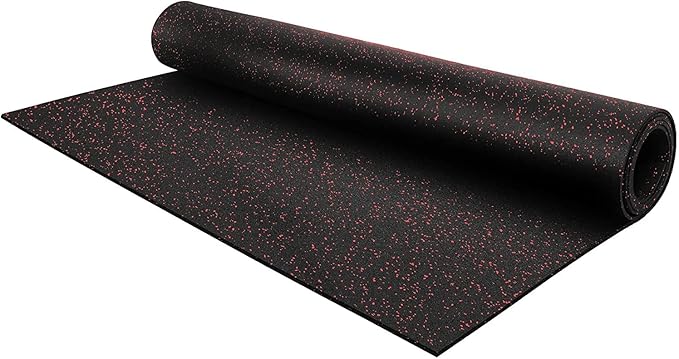 Flooring Inc's 1/4" Thick Tough Rubber Flooring Roll | Flexible Recycled Rubber Floor Mats for Home Gym | Heavy Duty Rubber Mat for Home Gyms, Sheds, Horse Stall Mat or Trailer by IncStores