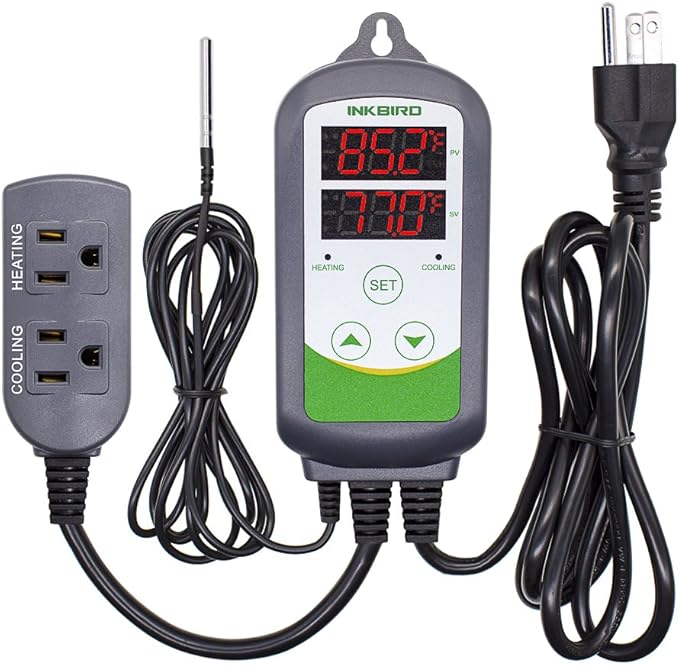 Inkbird ITC-308 Temperature Controller with IHC-200 Humidity Controller - Image 2