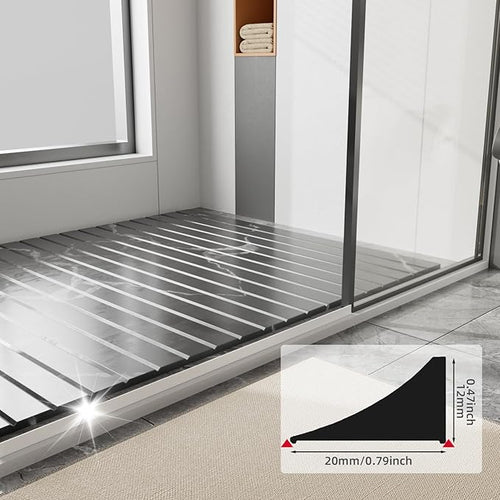 118 Inch Water Guard for Kitchen Sink，Silicone Rubber Kitchen Splash Guard, Corner Water Retaining Dam Strip for Countertop,Shower, Bathroom，Self Adhesive Caulk Seal Strip Edge Trim - Image 2